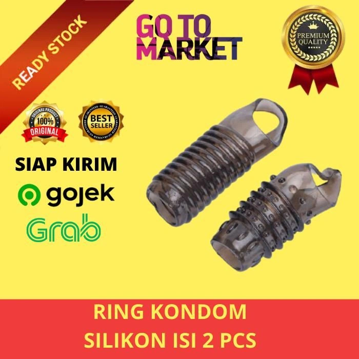 Ring kondom sambung pria silikon