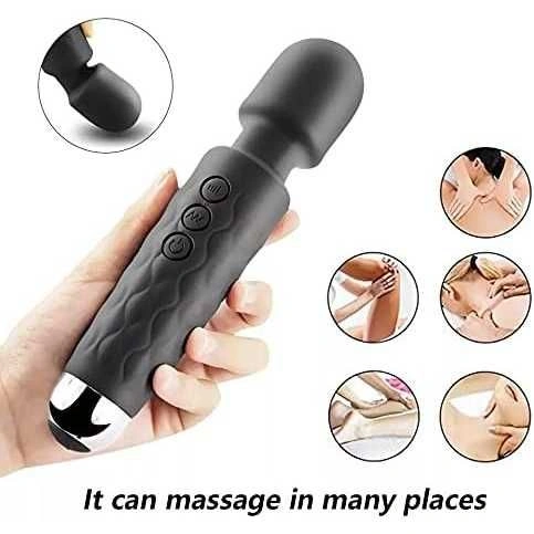 XMPQ Alat Pijat Tubuh Elektrik Powerful Vibrator Magic Wand 21 Mode - G200